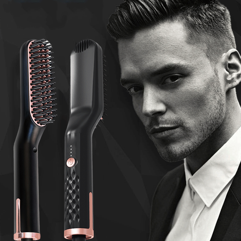 2-in-1 Electric Beard & Hair Straightener（50% OFF）